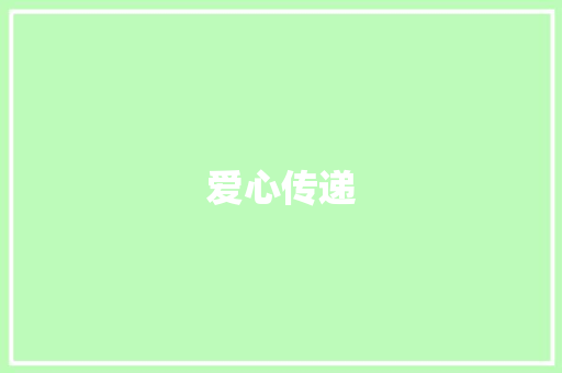 爱心传递，共建美好未来_捐物计划助力社会发展