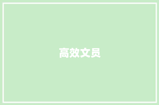 高效文员，助力企业发展新篇章
