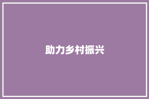 助力乡村振兴，共建美好家园_农村捐钱计划的重要意义
